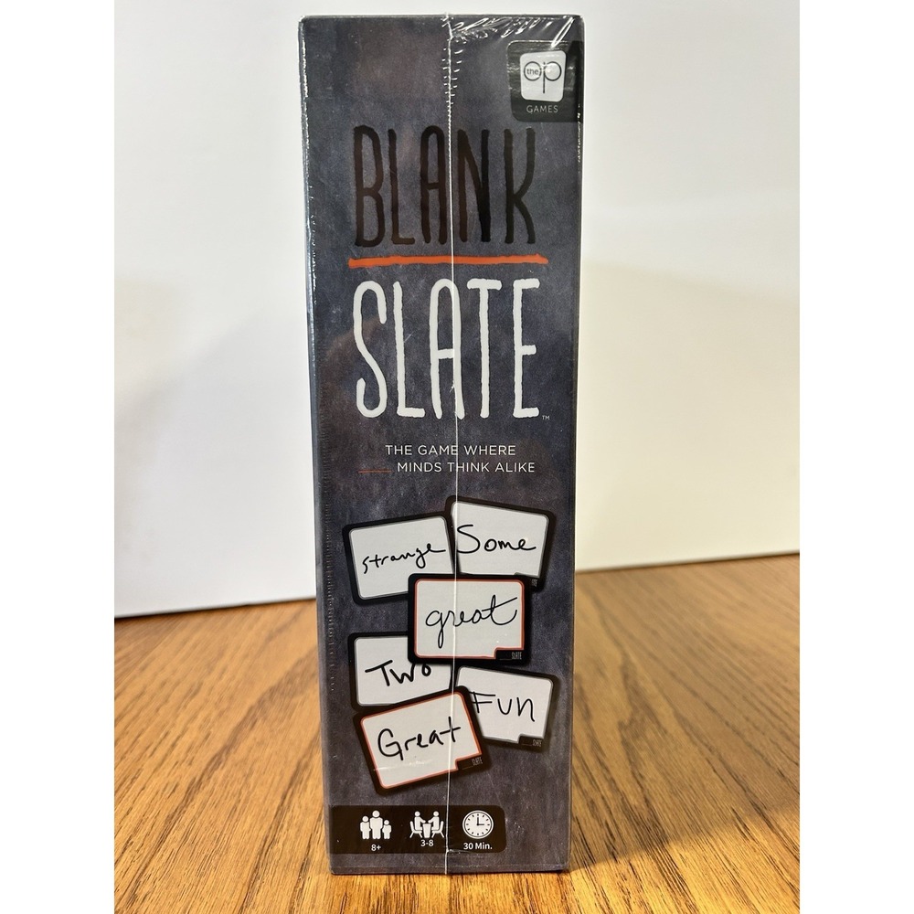 New! BLANK SLATE The Game Where Minds Think Alike Family The OP Games Sealed - Picture 3 of 4